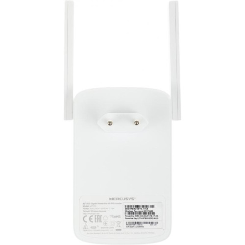 Сетевой адаптер Powerline Mercusys MP510 KIT AV1000 Gigabit Ethernet (ант.внеш.несъем.) 2ант. (упак.:2шт) Сетевой адаптер Powerline Mercusys MP510 KIT AV1000 Gigabit Ethernet (ант.внеш.несъем.) 2ант. (упак.:2шт)