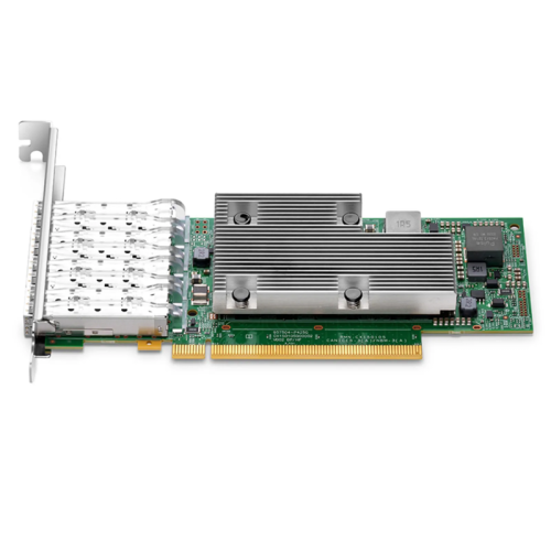 Broadcom BCM957504-P425G Quad-Port 25 Gb/s SFP28 Ethernet PCI Express 4.0 x16 Network Interface Card