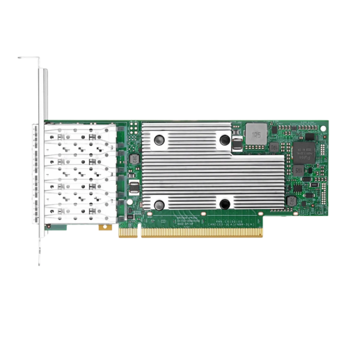 Broadcom BCM957504-P425G Quad-Port 25 Gb/s SFP28 Ethernet PCI Express 4.0 x16 Network Interface Card