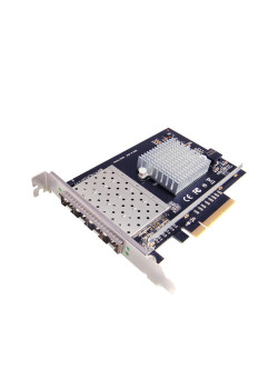 Сетевая карта/ 10G Quad Port SFP+ PCIe Ethernet Adapter with Intel XL710-BM1 Chipset