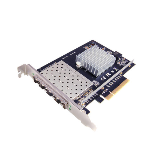Сетевая карта/ 10G Quad Port SFP+ PCIe Ethernet Adapter with Intel XL710-BM1 Chipset
