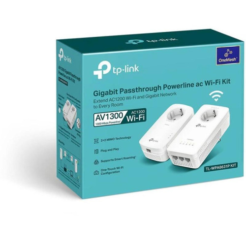 Сетевой адаптер Powerline TP-Link TL-WPA8631P Gigabit Ethernet