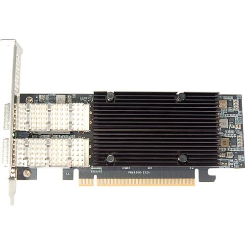 Сетевая карта/ Broadcom 2-Port 100G QSFP56 Network Adapter, BCM57508, PCI-E x16