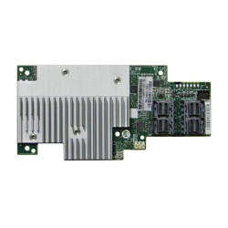 Плата контроллера RAID-массива/ Tri-mode PCIe(NVMe)/SAS/SATA Storage Controller Mezzanine Module, 16 internal ports, SAS3416, 16 int. ports PCIe/SAS/SATA, JBOD only, SIOM PCIe x8 Gen3,, vertical connectors