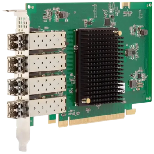 Emulex LPe35004-M2 / PCIe 3.0 x16 / 4xFC HBA / 32Gb / LC multi-mode optic / Full profile / FP bracket Only / Ret