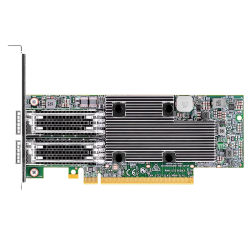 BCM57508 NIC Dual-port QSFP56, 100 Gb/s, PCI-E 4.0 x16