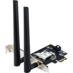 Сетевой адаптер Wi-Fi + Bluetooth Asus PCE-BE6500 BE6500 PCI Express (ант.внеш.съем) 2ант.