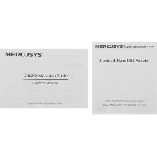 Сетевой адаптер Bluetooth Mercusys MA530 USB 2.0