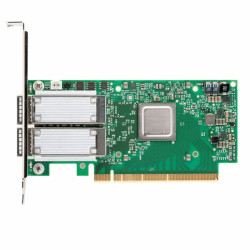 Сетевая карта/ ConnectX®-5 EN network interface card, 100GbE dual-port QSFP28, PCIe3.0 x16, tall bracket, SR-IOV, TCP/UDP, MPLS, VxLAN, NVGRE, GENEVE, Open VSwitch (OVS) offload, iSER, NFS RDMA, SMB Direct,  NVMe over Fabric, RAID offload, T10 DIF, ROHS R