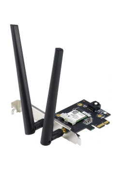Сетевой адаптер Wi-Fi + Bluetooth Asus PCE-AX1800 AX1800 PCI Express (ант.внеш.съем) 2ант.