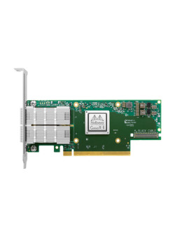 Адаптер Infiniband/ ConnectX®-6 VPI adapter card, 100Gb/s (HDR100, EDR IB and 100GbE), dual-port QSFP56, PCIe3.0/4.0 x16, tall bracket