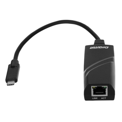 Сетевой адаптер Gigabit Ethernet Digma D-USBC-LAN1000 USB Type-C Сетевой адаптер Gigabit Ethernet Digma D-USBC-LAN1000 USB Type-C
