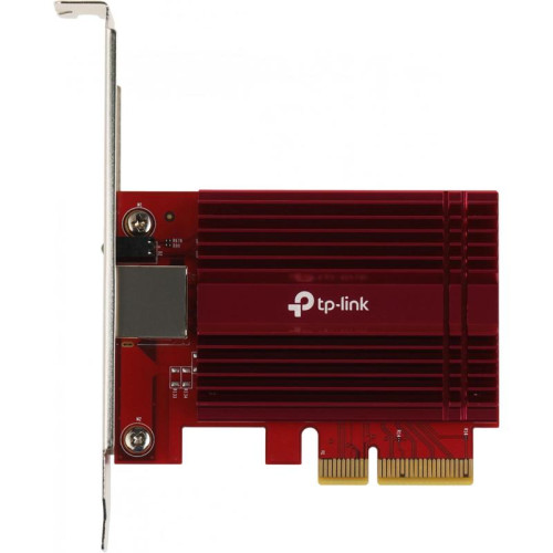 Сетевой адаптер/ 10 Gigabit PCI-E network adapter, 1 PCI Express 3.0 X4 interface, 1 100/1000/10000Mbps Ethernet port, come with Low-Profile and Full-Height Brackets
