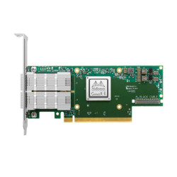 Адаптер Infiniband/ ConnectX®-6 VPI adapter card, HDR IB (200Gb/s) and 200GbE, dual-port QSFP56, PCIe4.0 x16, tall bracket
