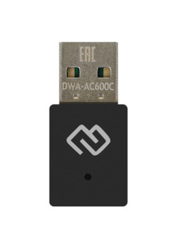 Сетевой адаптер Wi-Fi Digma DWA-AC600C AC600 USB 2.0 (ант.внутр.) 1ант.