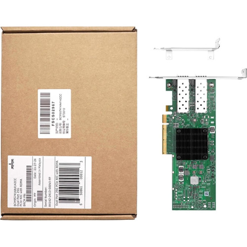 Сетевая карта/ Broadcom dual-port 25 Gb/s or 10 Gb/s, PCI-Express 3.0 x8 Network Interface Card Сетевая карта/ Broadcom dual-port 25 Gb/s or 10 Gb/s, PCI-Express 3.0 x8 Network Interface Card