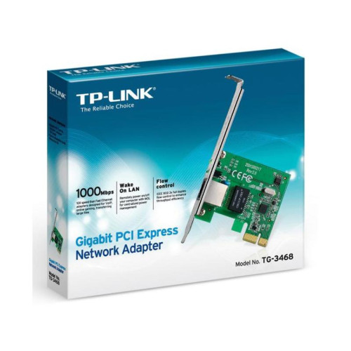 Сетевой адаптер Gigabit Ethernet TP-Link TG-3468 PCI Express