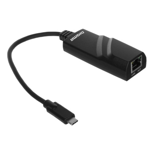 Сетевой адаптер Gigabit Ethernet Digma D-USBC-LAN1000 USB Type-C Сетевой адаптер Gigabit Ethernet Digma D-USBC-LAN1000 USB Type-C