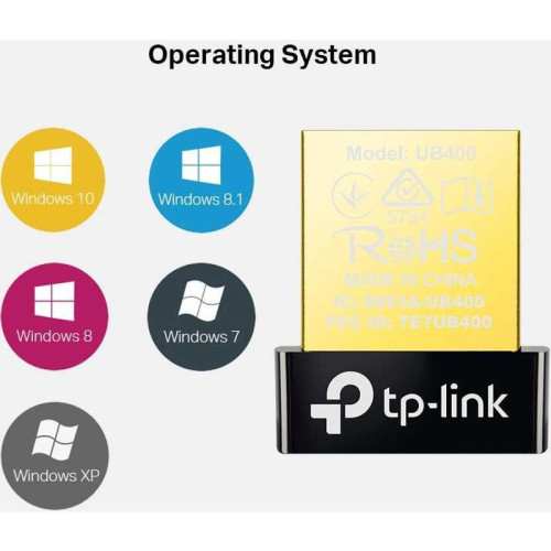 Сетевой адаптер Bluetooth TP-Link UB400 USB 2.0