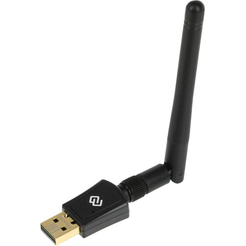 Сетевой адаптер Wi-Fi Digma DWA-AC600E AC600 USB 2.0 (ант.внеш.съем) 1ант.