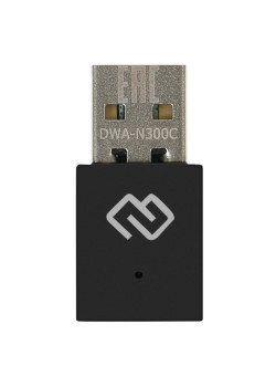 Сетевой адаптер Wi-Fi Digma DWA-N300C N300 USB 2.0 (ант.внутр.) 1ант.