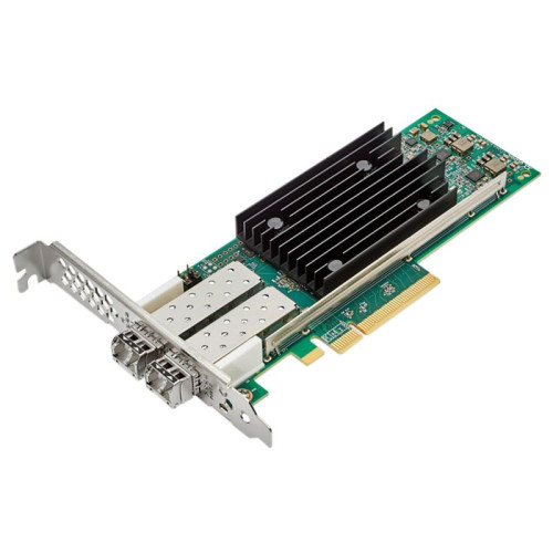 Qlogic QLE2772-SR-SP   PCIe 4.0, x8, 2-ports, 32GFC, SR-Optic, трансиверы установлены, LP+FH brackets, OEM