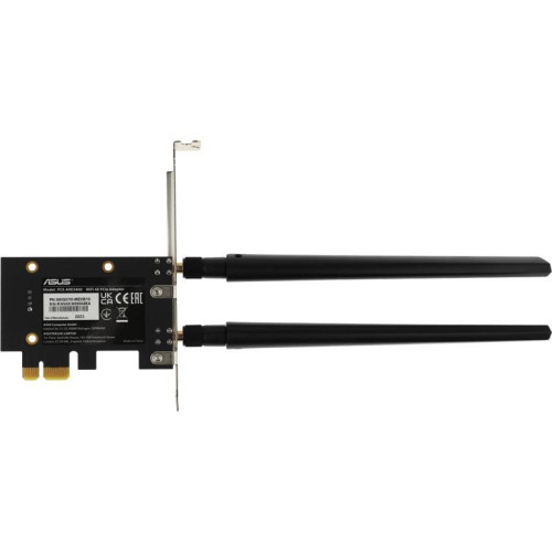 Сетевой адаптер Wi-Fi + Bluetooth Asus PCE-AXE5400 AXE5400 PCI Express x1 (ант.внеш.съем) 2ант.