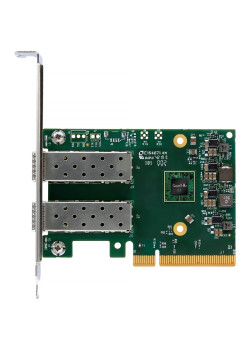 Сетевая карта/ CX631102A ConnectX®-6 Lx EN adapter card, 25GbE, Dual-port SFP28, PCIe 4.0 x8, No Crypto, Tall Bracket