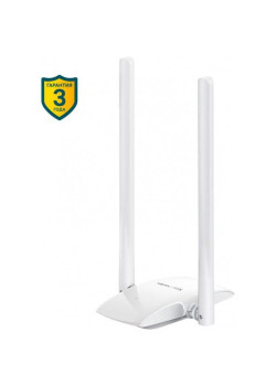 Адаптер Wi-Fi/ N300 USB high gain adapter,2*5dBi antennas, with USB cable