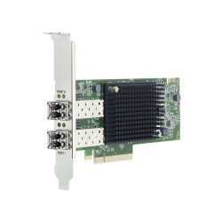 Emulex LPe35002-M2 Gen 7 (32/64GFC), 2-port,  32Gb/s, PCIe Gen4 x8, трансиверы установлены, LP+FH brackets, OEM