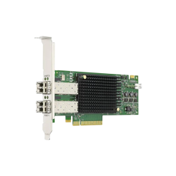 Emulex LPe31002-M6   Gen 6 (16GFC), 2-port,  16Gb/s, PCIe Gen3 x8, трансиверы установлены, LP+FH brackets, OEM