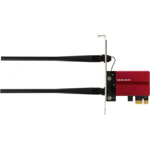 Сетевой адаптер Wi-Fi + Bluetooth Mercusys MA86XE AXE5400 PCI Express (ант.внеш.несъем.) 2ант.