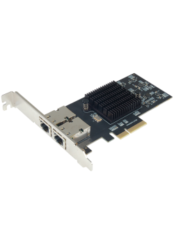 Сетевая карта/ Intel PCIe 2-Port 10G 5-Speed Multi-Gigabit Network Adapter