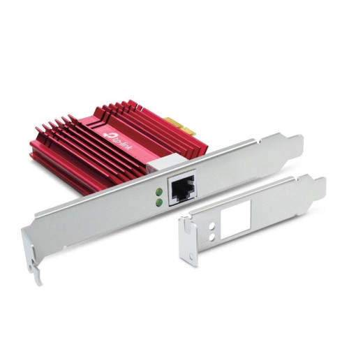 Сетевой адаптер/ 10 Gigabit PCI-E network adapter, 1 PCI Express 3.0 X4 interface, 1 100/1000/10000Mbps Ethernet port, come with Low-Profile and Full-Height Brackets