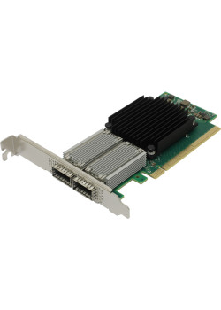 Сетевая карта Infiniband/ CX556A ConnectX-5 VPI adapter card, EDR IB (100Gb/s) and 100GbE, dual-port QSFP28, PCIe3.0 x16, tall bracket
