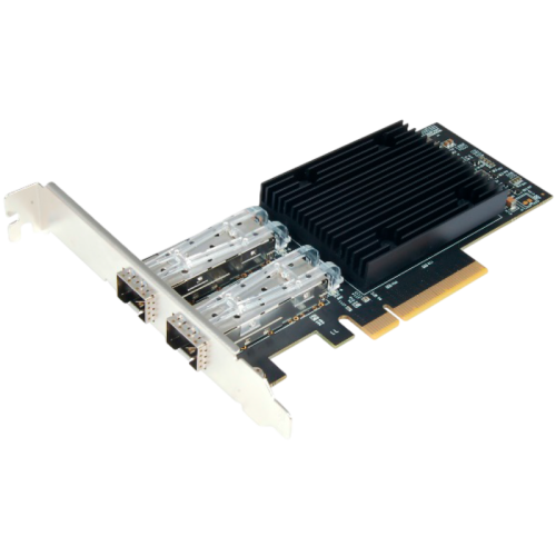 Сетевая карта/ Broadcom PCIe 2-Port 10G SFP+ Network Adapter