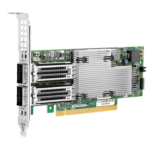 BCM57508 NIC Dual-port QSFP56, 100 Gb/s, PCI-E 4.0 x16