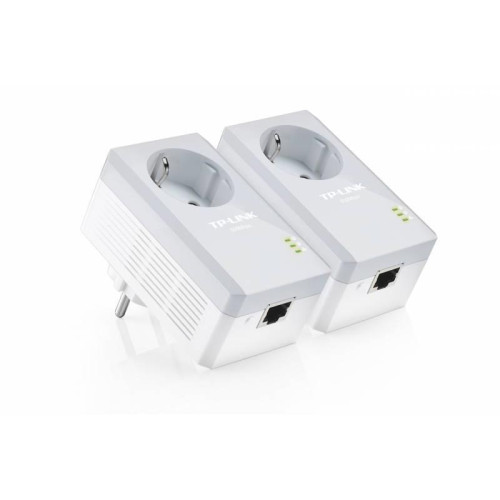 Сетевой адаптер Powerline TP-Link TL-PA4010P KIT AV600 Fast Ethernet