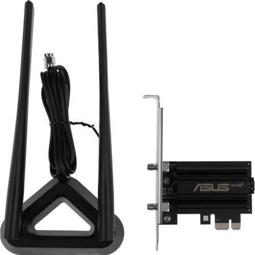 Сетевой адаптер Wi-Fi + Bluetooth Asus PCE-AXE59BT AXE5400 PCI Express x1 2ант.
