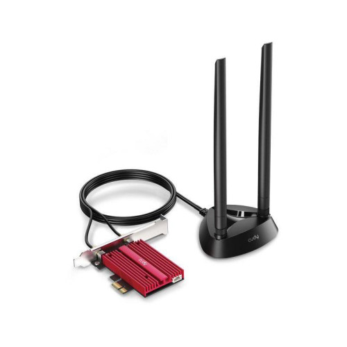 Сетевой адаптер Wi-Fi + Bluetooth Cudy WE4000 АХ5400 PCI Express (ант.внеш.съем) 1ант.