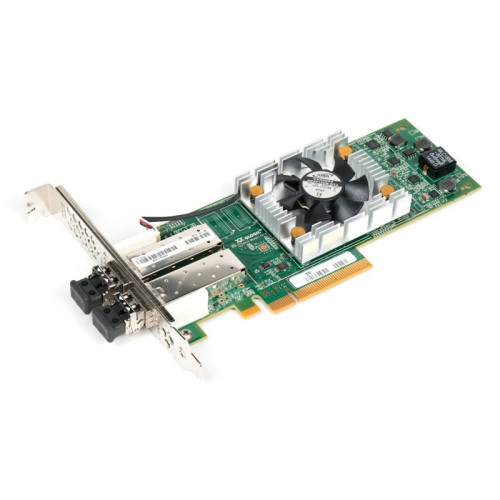 Qlogic QLE2672-CK PCIe 3.0, x8, 2-ports, 16GFC, SR-Optic, трансиверы установлены, LP+FH brackets, OEM