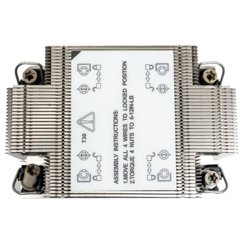 Радиатор для процессора/ 2U Passive Server Cooler Socket Intel LGA4677 TDP 250W AS-M81-4677