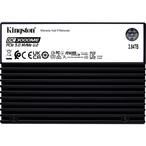 Твердотельный накопитель Kingston SSD DC3000ME 3840GB, U.2(2.5