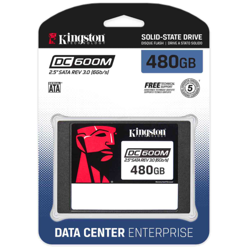 Твердотельный накопитель Kingston SATA-III 480GB SEDC600M/480G DC600M 2.5