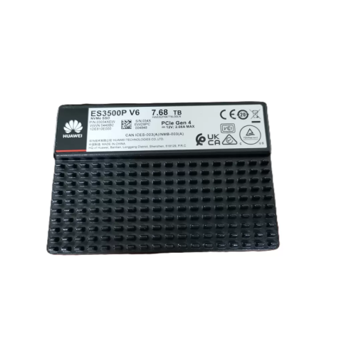 Твердотельный накопитель/ Huawei SSD ES3500P V6, 7680GB, 2.5-inch PCIe 4.0, 3D TLC, R/W 7000/3800MB/s, IOPs 1600K/150K, TBW 5606, DWPD 1 (2 года)