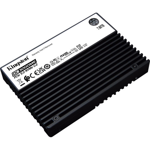 Твердотельный накопитель Kingston SSD DC3000ME 7680GB, U.2(2.5