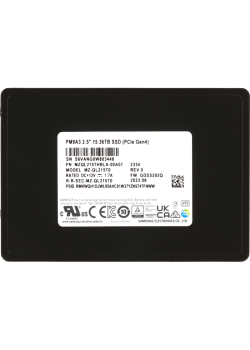 Твердотельный накопитель/ Samsung SSD PM9A3, 15360GB, U.2(2.5
