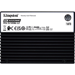 Твердотельный накопитель Kingston SSD DC3000ME 7680GB, U.2(2.5