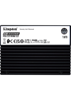 Твердотельный накопитель/ Kingston SSD DC3000ME 7680GB, U.2(2.5