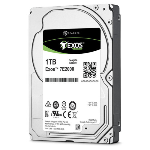 Жесткий диск/ HDD Seagate SAS 1Tb 2.5'' Exos 7E2000 7200 128Mb (clean pulled) 1 year warranty Жесткий диск/ HDD Seagate SAS 1Tb 2.5'' Exos 7E2000 7200 128Mb (clean pulled) 1 year warranty
